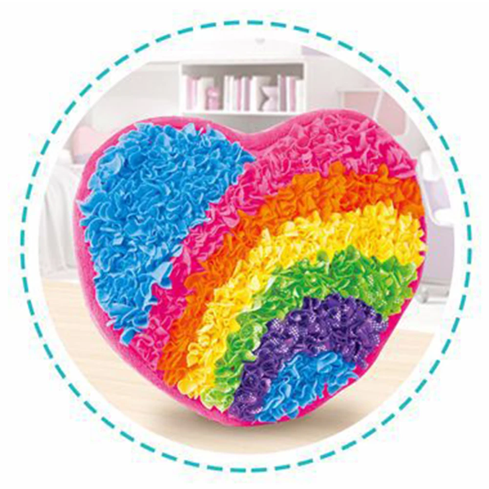 Tự Làm Chất Liệu Gói Hàng Thủ Công 3D Hoạt Hình Sang Trọng Gối Handmake Ngộ Nghĩnh Nghệ Thuật Đệm Giày Búp Bê Trẻ Em Tương Tác Đồ Chơi Trẻ Em Quà Tặng Sinh Nhật