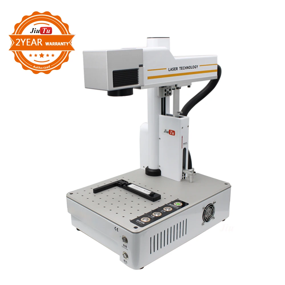 Jiutu волоконная маркировочная машина металлический лазерный гравер резак для iPhone