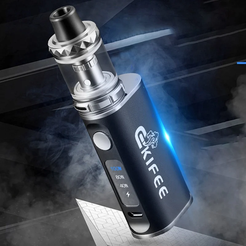 40 80 100 Вт Vape комплект 2000 мАч со встроенными батарейками коробка мод с 3,0 мл бак электронная сигарета комплект вейп