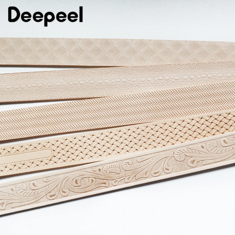 Deepeel 1 шт. 3 8 см * 110 120 мужской рельефный ремень из коровьей кожи с первым слоем