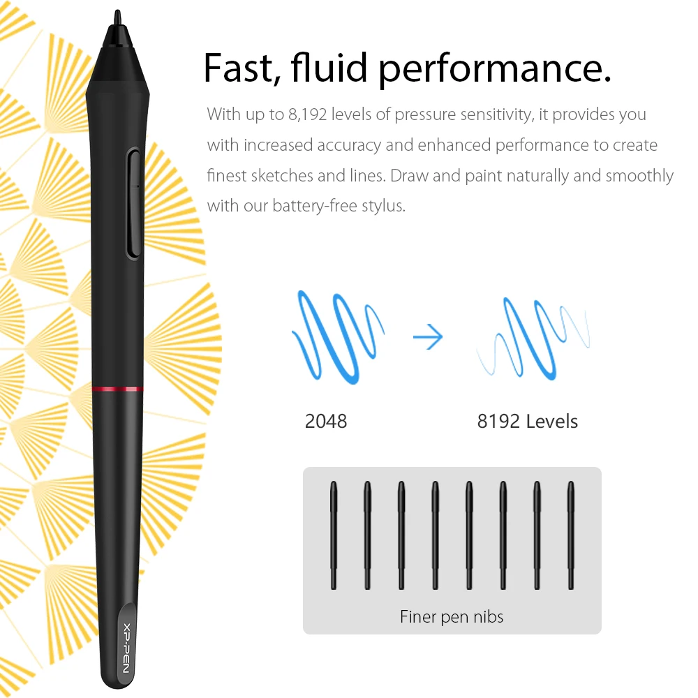 XP-Pen Artist13.3Pro Графический планшет для рисования графический монитор 13," ручка дисплей анимация искусство с наклонным без батареи Стилус(8192 уровень