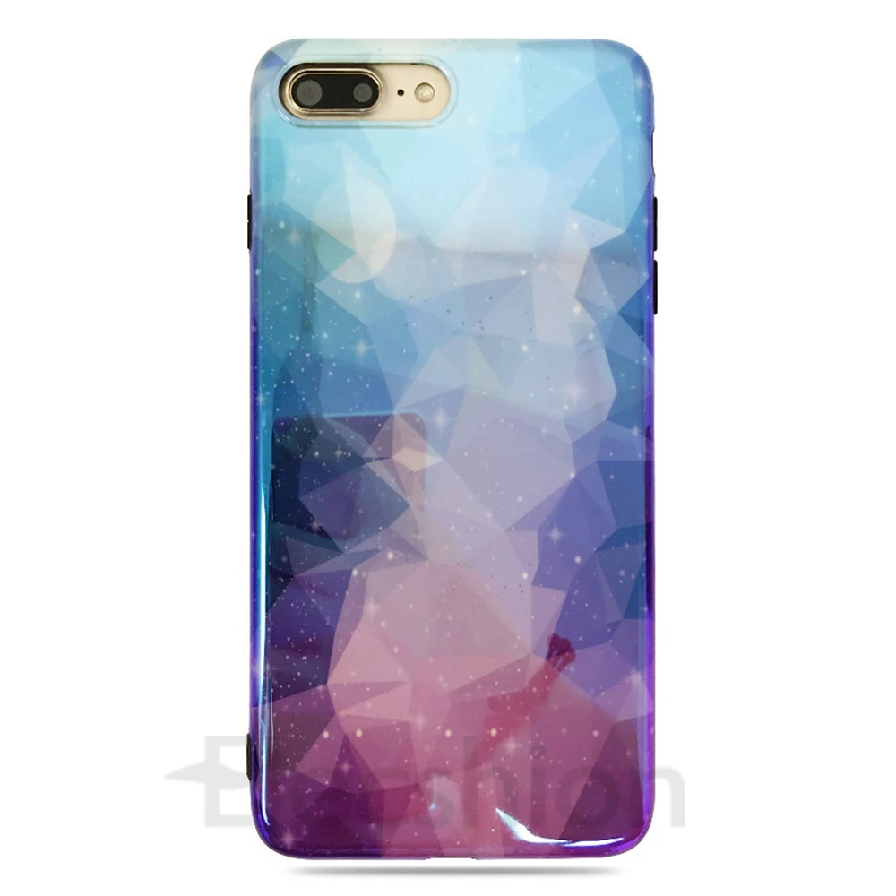 Чехол для iPhone 7 8 градиентная звезда X XR XS Max Алмазная глянцевая крышка телефона