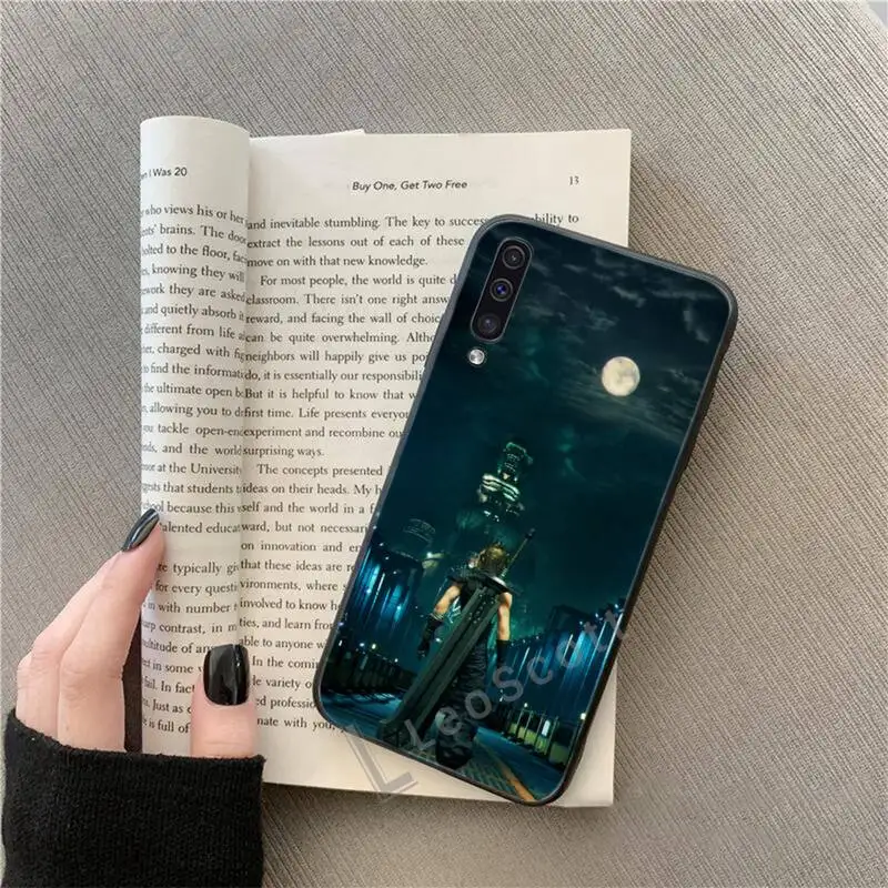 

Final Fantasy VII Phone Case For Samsung A20 A30 30s A40 A7 2018 J2 J7 prime J4 Plus S5 Note 9 10 Plus