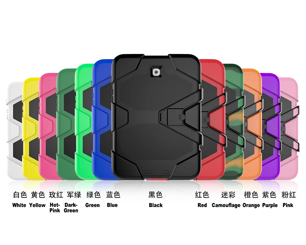 Силиконовый ПК Прочный Гибридный чехол подставка для Samsung Galaxy Tab S6 10 5 2019 SM T865 T860