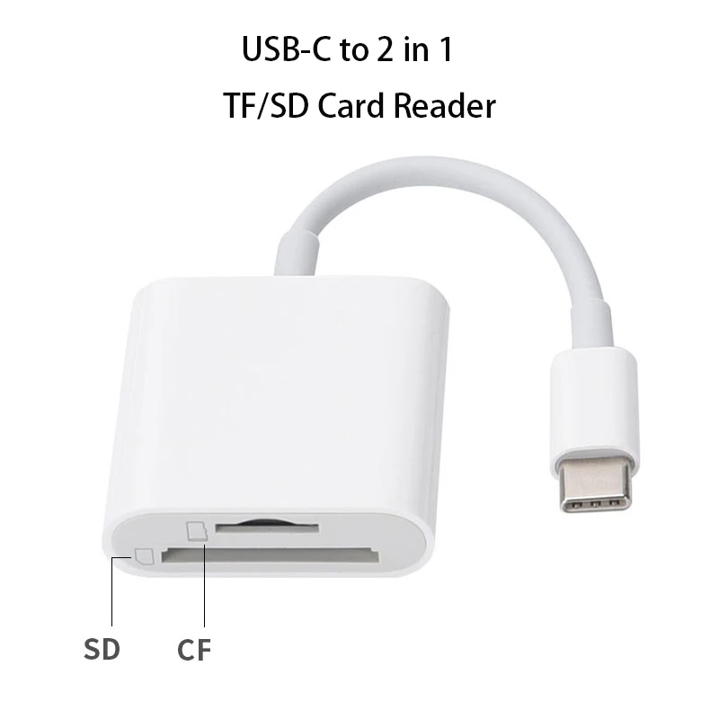 USB3.0 передача OTG телефон Aux адаптер USB C Тип для TF SD 2 в 1 кардридер Redmi note 8 pro Google pixel One