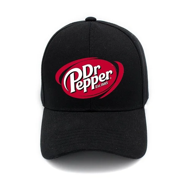 Бейсболка Dr Pepper для мужчин и женщин повседневная Регулируемая Кепка спортивные