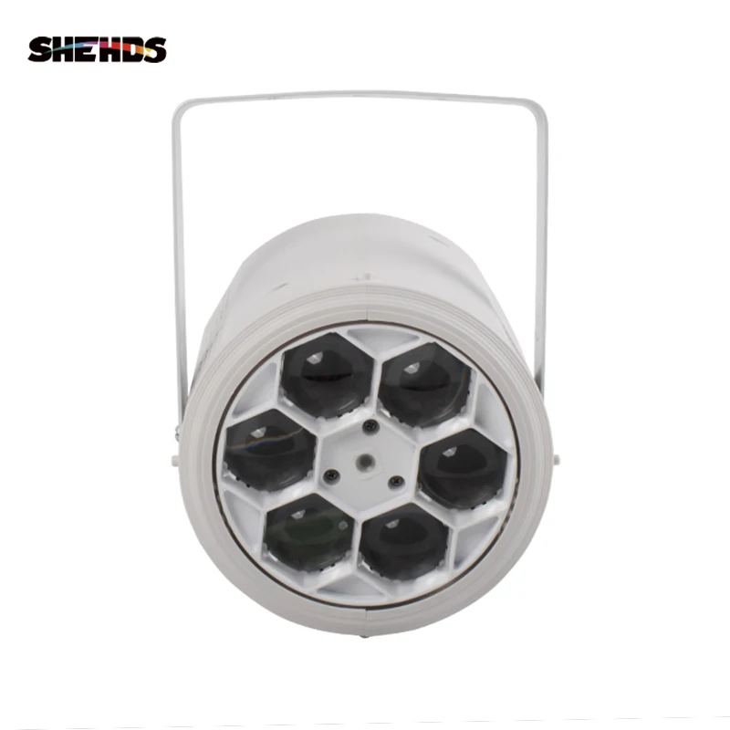 SHEHDS 6x15 Вт RGBW 4в1 зеленый лазер Six Bee Eye Par притягивает верхний свет стробоскоп луч