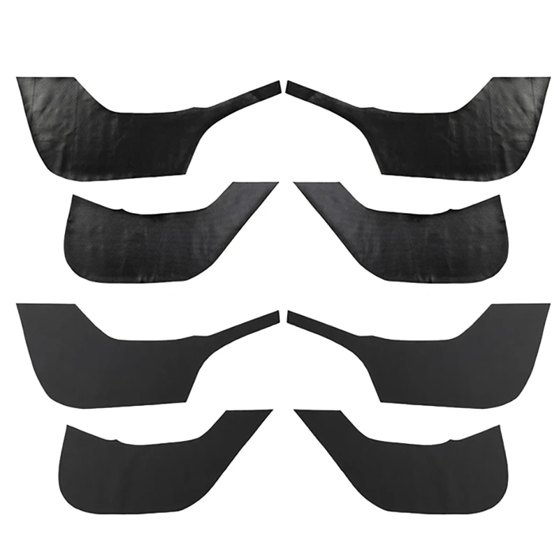 

for Tesla Y 2021 Car Door Leather Anti Kick Anti-Dirty Pad Sticker 4Pcs