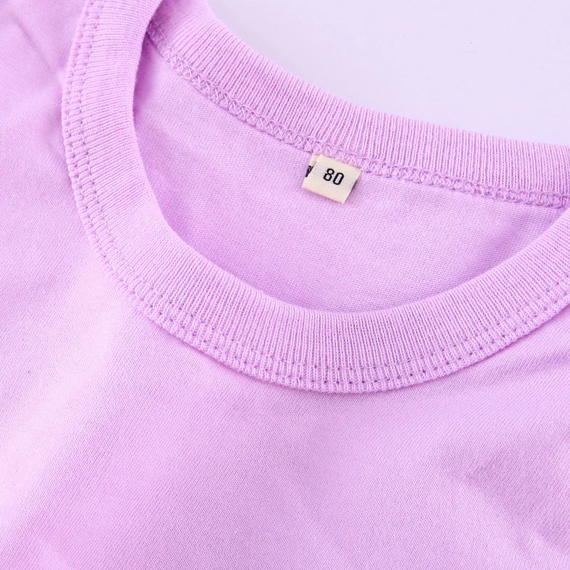 От 3 до 9 лет новая футболка для мальчиков и девочек хлопковые топы с короткими