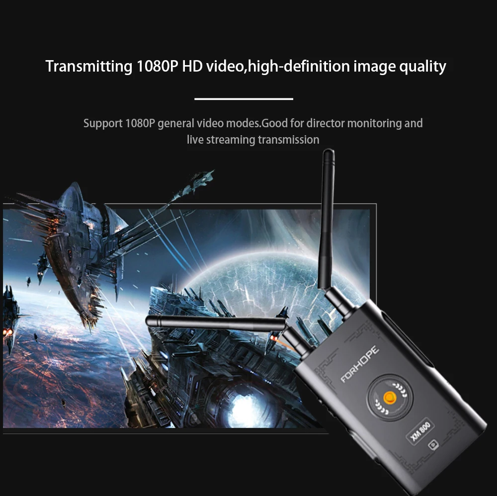 XM800 800ft Беспроводная система передачи аудио HDMI планшет телефон Мониторинг для камеры фото фотографии PK Hollyland Mars 400S