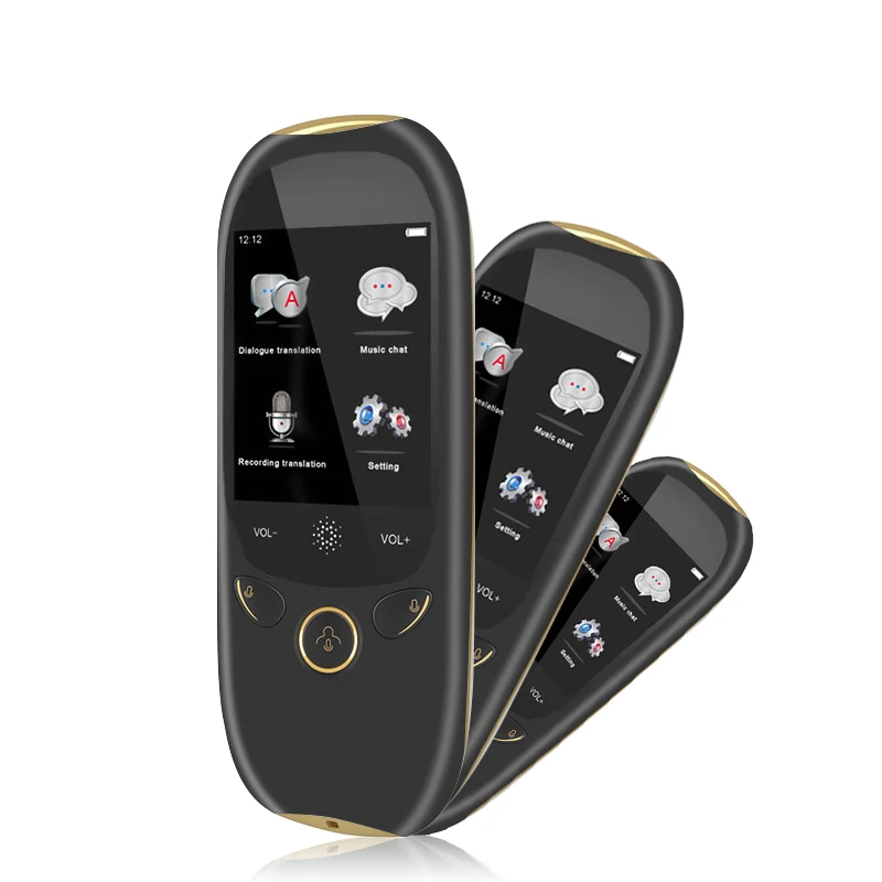 

Hishell Translator Travel artifacts Chinese and English translator Simultaneous portable Voice synchronization AI Real time
