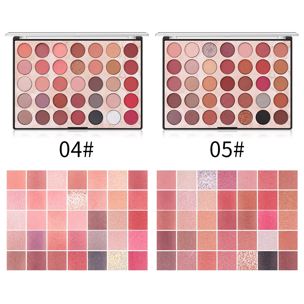 Miss Rose 35 цветов обнаженные блестящие тени для век водостойкие Перламутровые