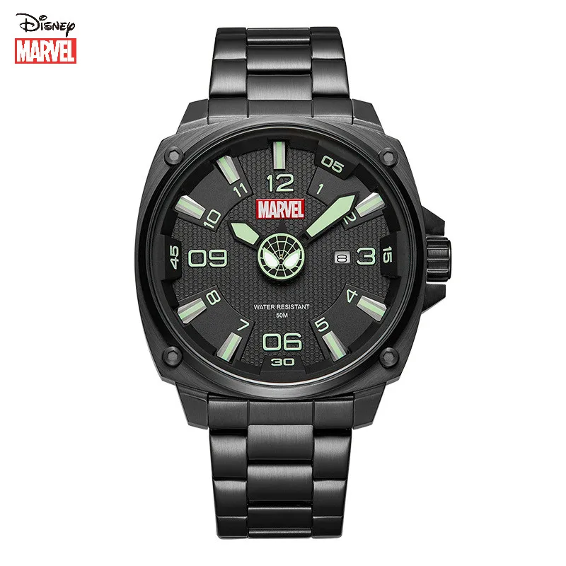 

Disney Marvel Watch Man Quartz Captain America Iron Man Belt Casual personality student waterproof wrist watch