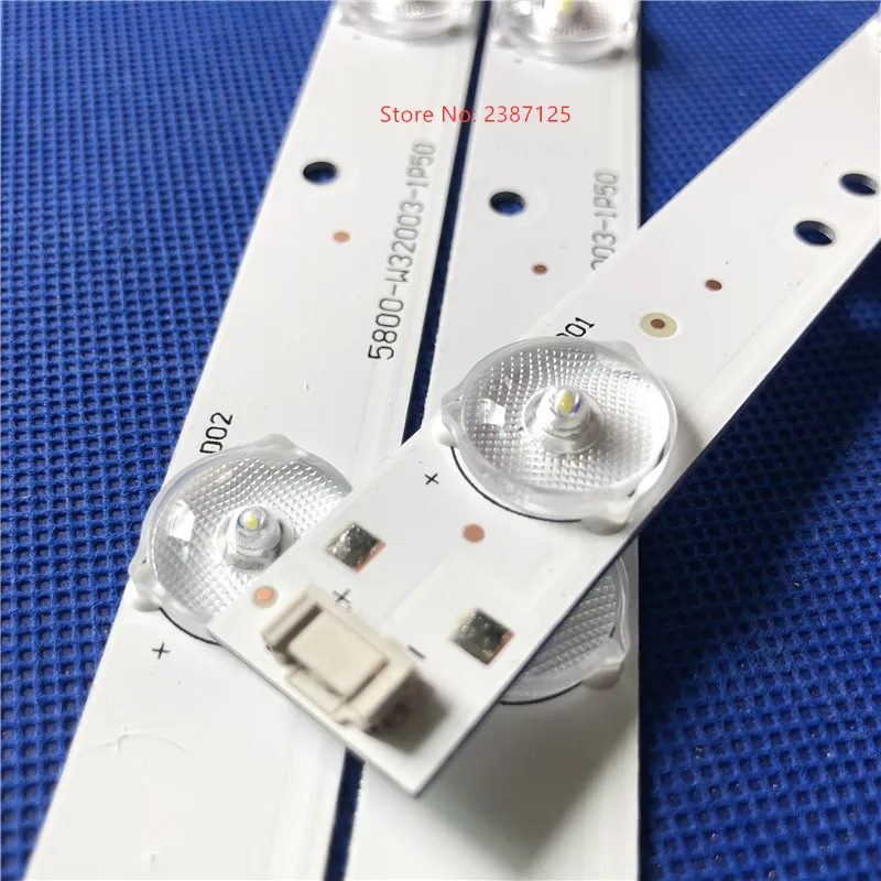 15Pices LED Backlight 8LEDs 5800-W32003-1P50 for 32E320W 32E350E 32E306C 32inch WS V2.0 LED32C45RQD dl3271(B) W RDL320HY | Освещение