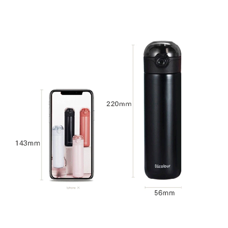 PAN New Design Double Wall Stainless Steel Vacuum Flasks Thermos Cup Coffee Tea Milk Travel Mug Thermo Bottle Gifts Thermocup