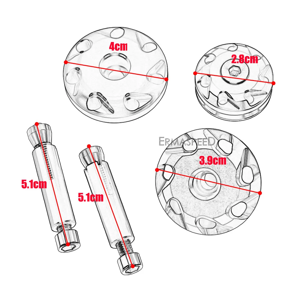

Z1000 Z1000SX 2010-2016 CNC Aluminum Motorcycle Frame Hole Cap Cover Plug Bolt Protector For Kawasaki Z1000 Z1000SX 2010-2016