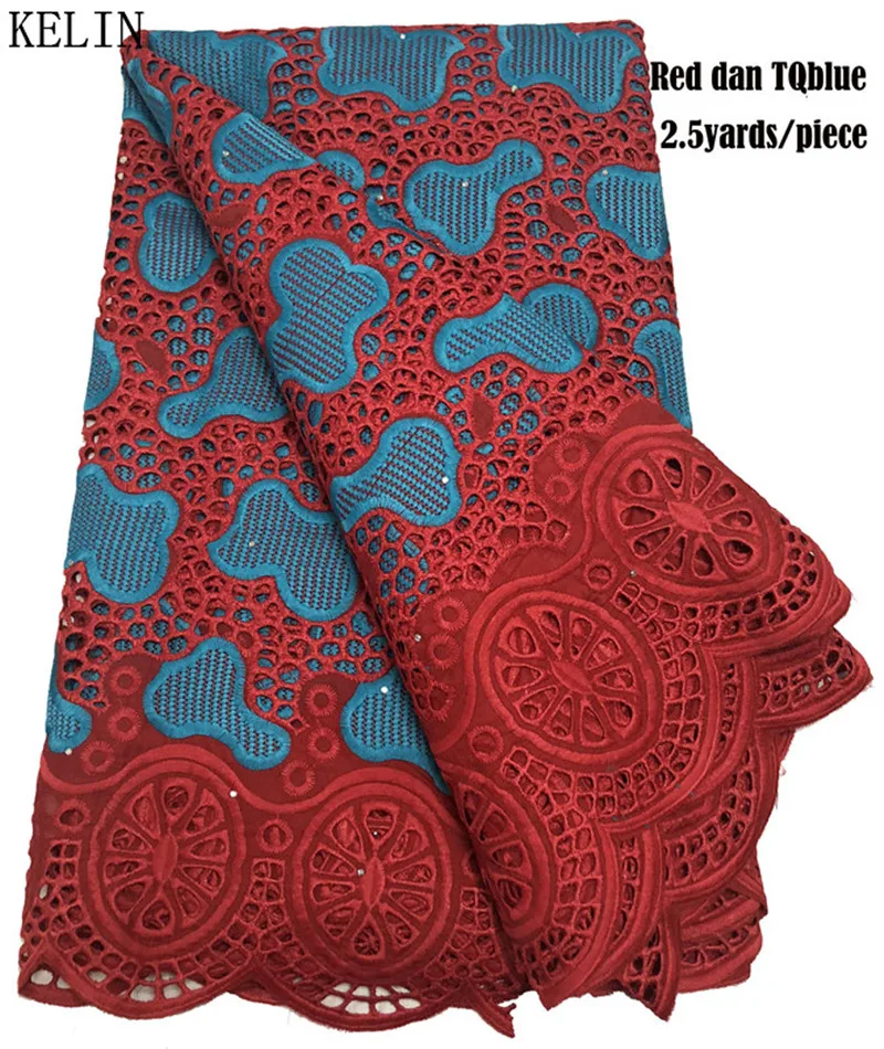 Швейцарская вуаль кружева в Швейцарии красная африканская кружевная ткань