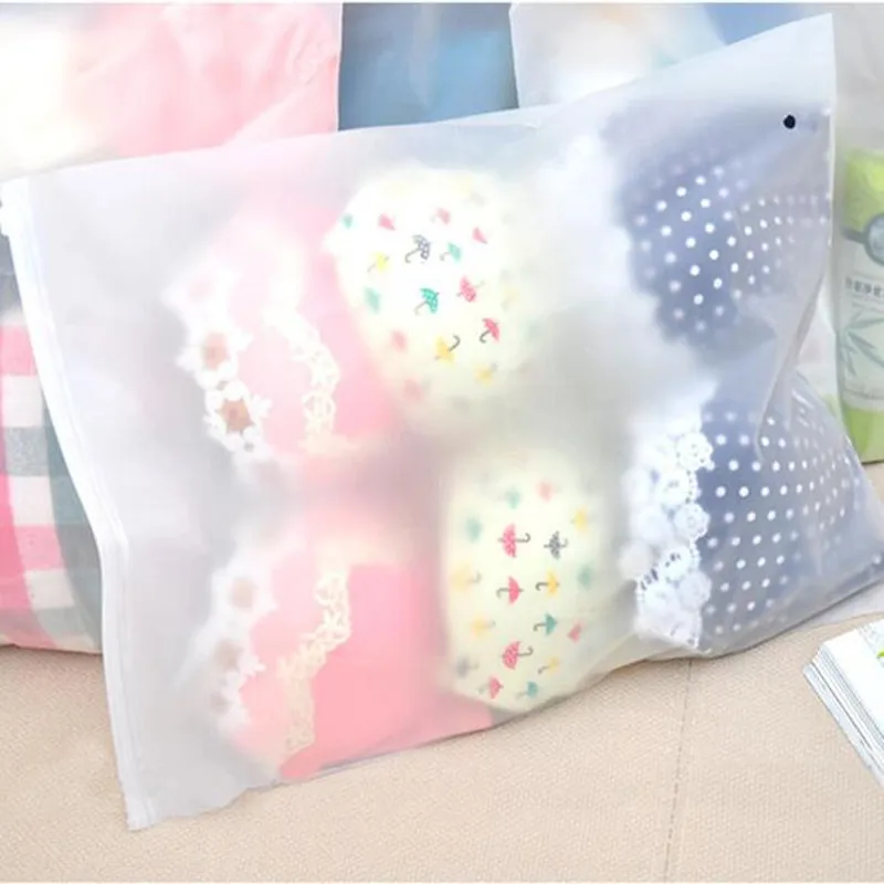 

1PC Waterproof Swimming storage Bags Transparent Clothes Zipper Bag Sports Travel Storage Shoes Travel Makeup Bag S-XL