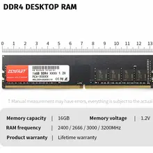 ZENFAST RAM ddr4 8gb PC Computer RAM 4GB 8GB  Memory DDR 4 PC4 2133 2400 2666Mhz Desktop DDR4 Motherboard Memoria 288-pin