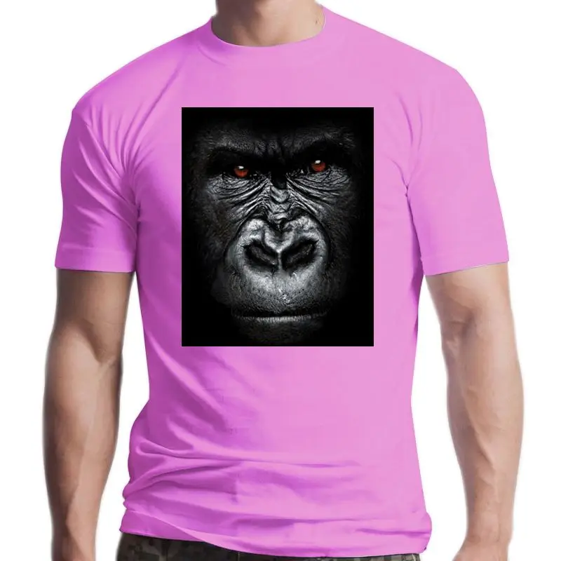 

Новая Крупная и высокая футболка с изображением лица гориллы
