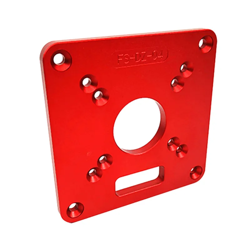 Универсальный с вставкой из алюминиевого сплава пластины деревообрабатывающие