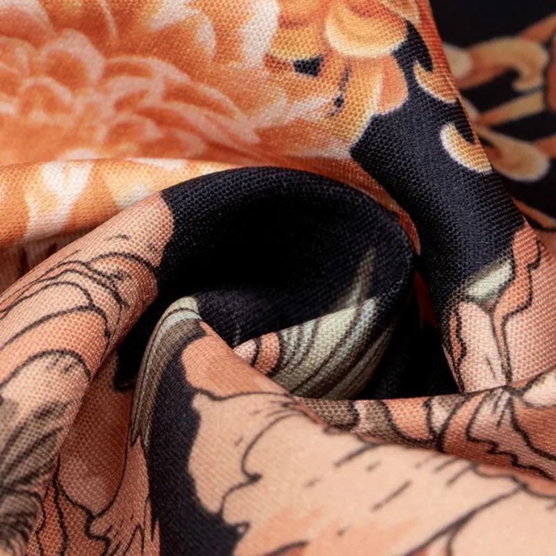 

2020 autumn and winter fashion printed zipper long-sleeved jacket jacket Slim printed jacket female European and American style