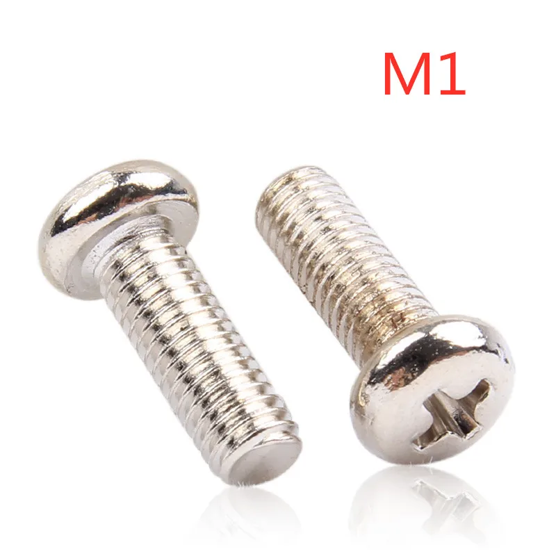 M1 * 2/3/4/5/6/8/10 плоская головка philips винтовой никелированный PM1 | Обустройство дома