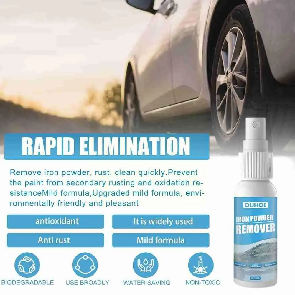 Средство для удаления ржавчины в автомобиле многоцелевой спрей порошок