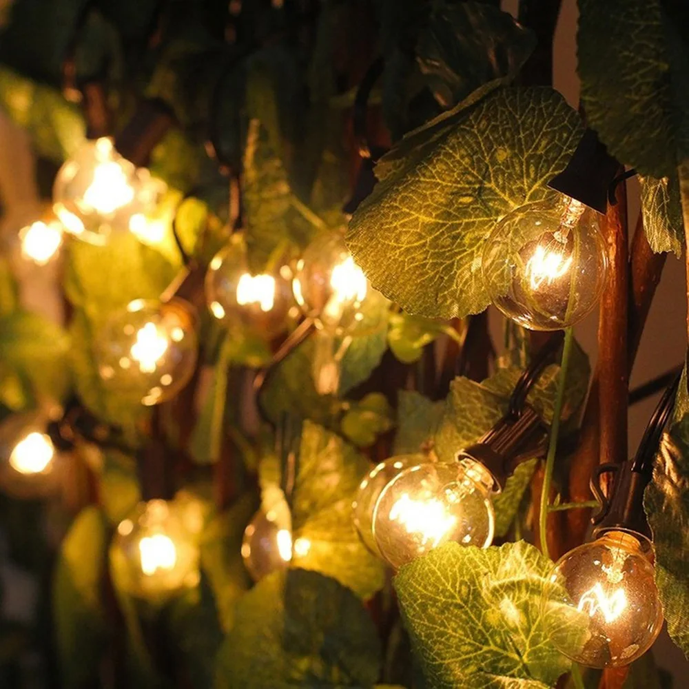 

Globe Bulbs Led Light String Sturdy Waterproof 20LED 6m Bulb Christmas String Lights Decoration Holiday IP44 Lamp Hanging