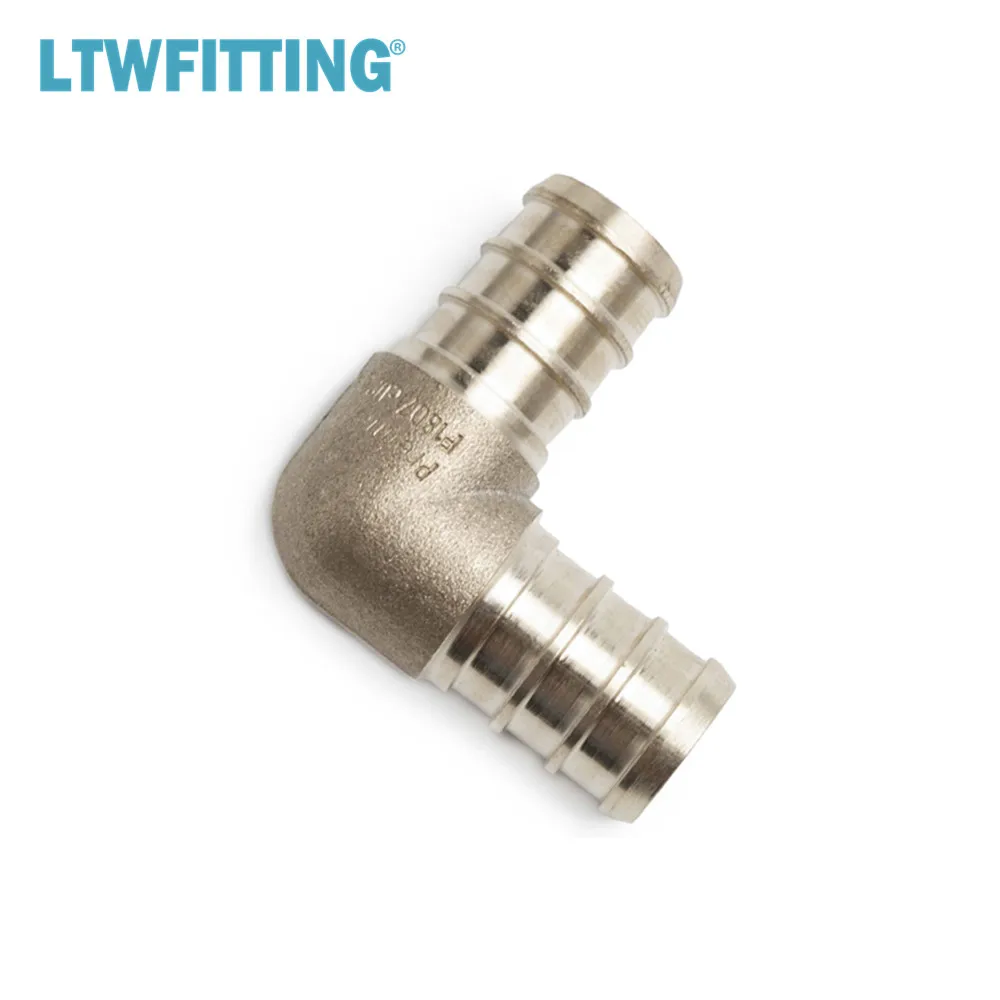 Латунный обжимной фитинг LTWFITTING PEX без свинца 1/2 дюйма колено PEX|crimp fitting|brass fittingspex