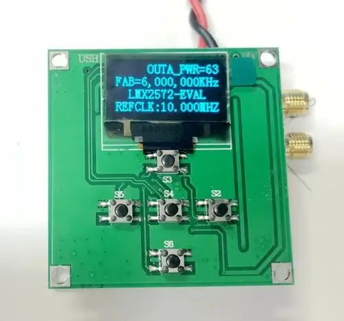 2019 LMX2572 1 80mA 12 5 M 6 4 GHZ FSK маломощный и малошумный PLL модуль|Демонстрационные стенды| |