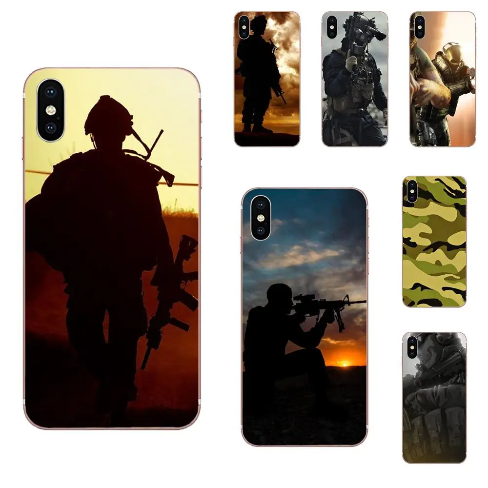 Diy Роскошный защитный корпус телефона армейский солдат с принтом для huawei Honor mate 7 7A