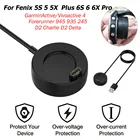 USB-кабель для зарядки, кабель для передачи данных, зарядное устройство для Garmin Fenix 5S 5 5X Plus 6S 6 6XPro Vivoactive 344s Vivosport Forerunner 945 935 245