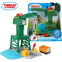 thomas and friends track master series cranch big crane small train toy set gpd85 pre school childrens toys birthday gift