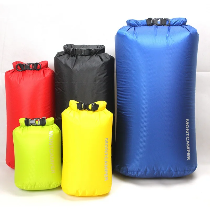 

Dry Bag 30D Nylon Diamond Grid Ultralight Drifting Swimming Debris Clothes Sleeping Bag Storage Bag Waterproof Bag Swimming Bag