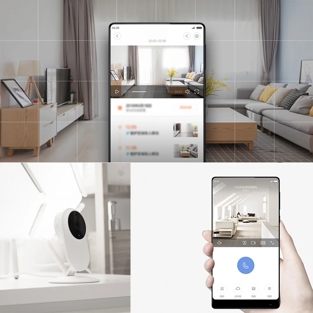 Xiaomi Mijia AI умный дом 130 ° 1080P интеллектуальная безопасность wifi ip-камера датчик движения Облачное хранилище