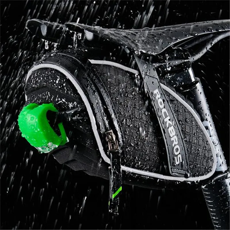 Водонепроницаемая Велосумка ROCKBROS 3D-чехол светоотражающая задняя Сумка на седло
