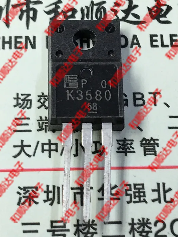 

10 PCS/lot K3580 SK3580 2SK3580 new spot TO-220F 300V 12A
