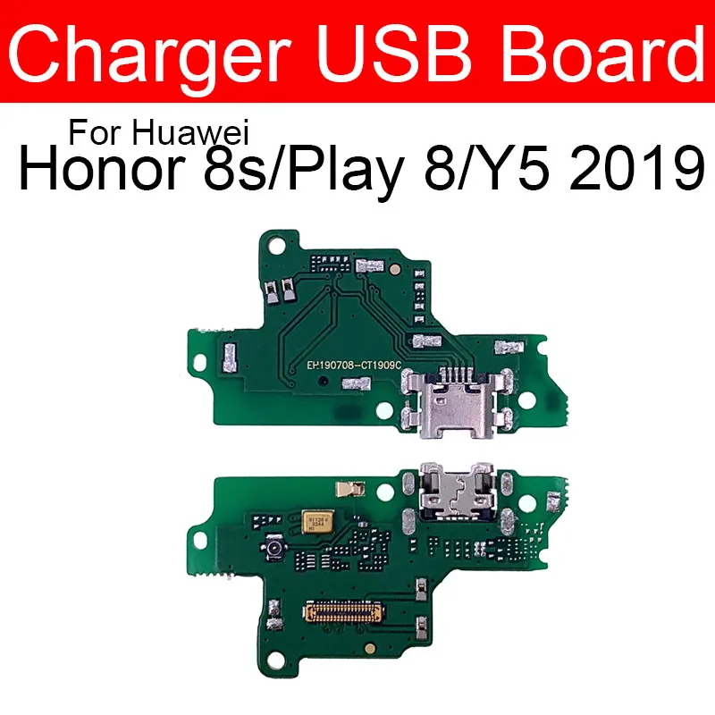 

Usb Charger Board For Huawei Honor 8s Play 8 Y5 2019 USB Charging Jack Port Connector Board Flex Ribbon Cable Replacement