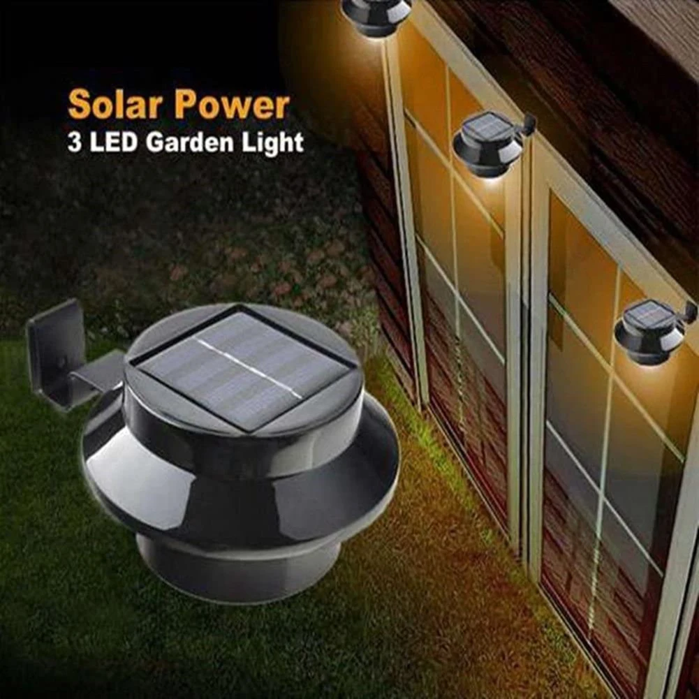 

Waterproof Solar Lamp Guardrail LED Solar Powered Sink Light Outdoor Garden Courtayrd Rainproof Waterproof Wall Lamp