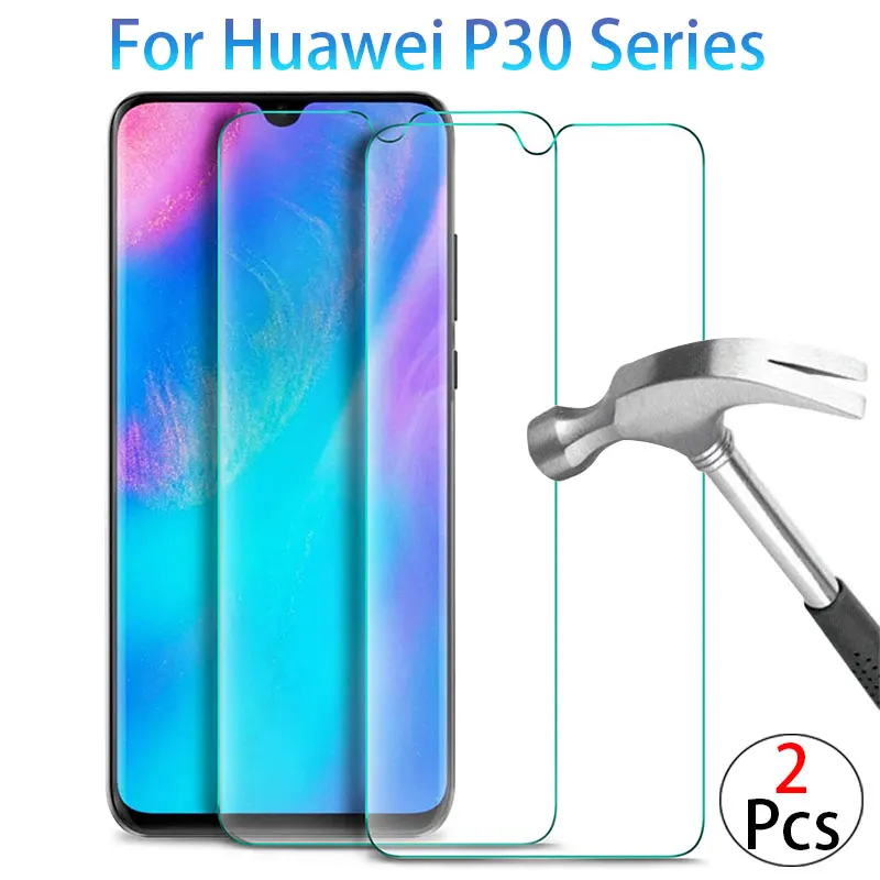 Чехол для huawei p30 lite чехол из закаленного стекла на p 30 light p30lite coque защита экрана huawey