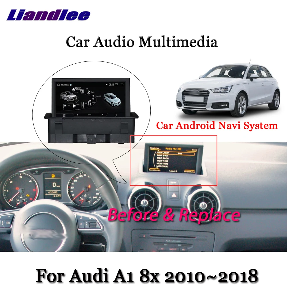 Автомобильная Мультимедийная система Android для Audi A1 8X 2010-2018 радио GPS-навигатор