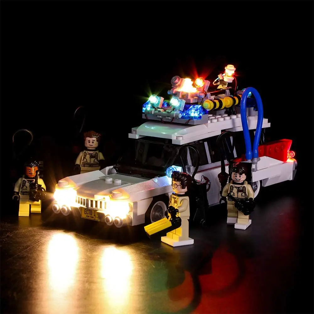 Светильник КА для 21108 строительных блоков Ghost Ecto-1 Busters совместимы с 16032