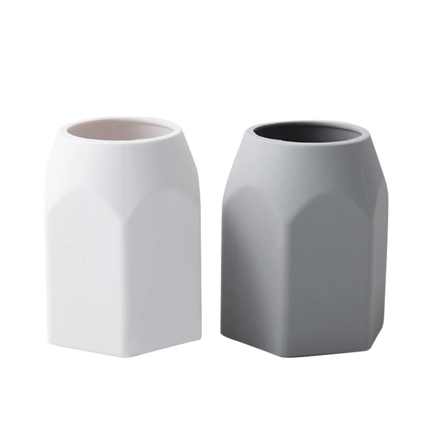 

Large Capacity Pen Holders Multifunctional Makeup Brush Storage Box Office Desktop Stationery Organizer Stand Case Supplies