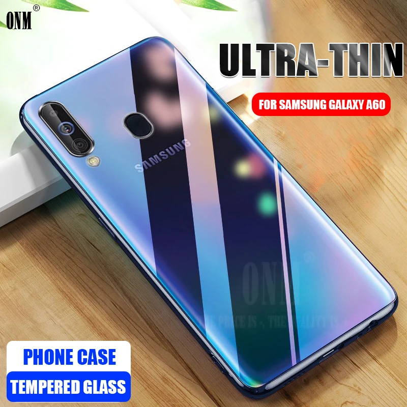 Чехол для samsung galaxy A60 TPU Силиконовый прочный прозрачный мягкий чехол защитная