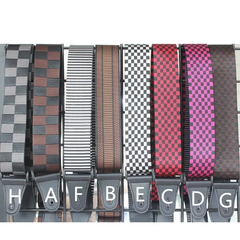 bunte serie gehobenen persönlichkeit woven nylon farbe elektrische gitarre akustische gitarre folk gitarre bass strap free global shipping