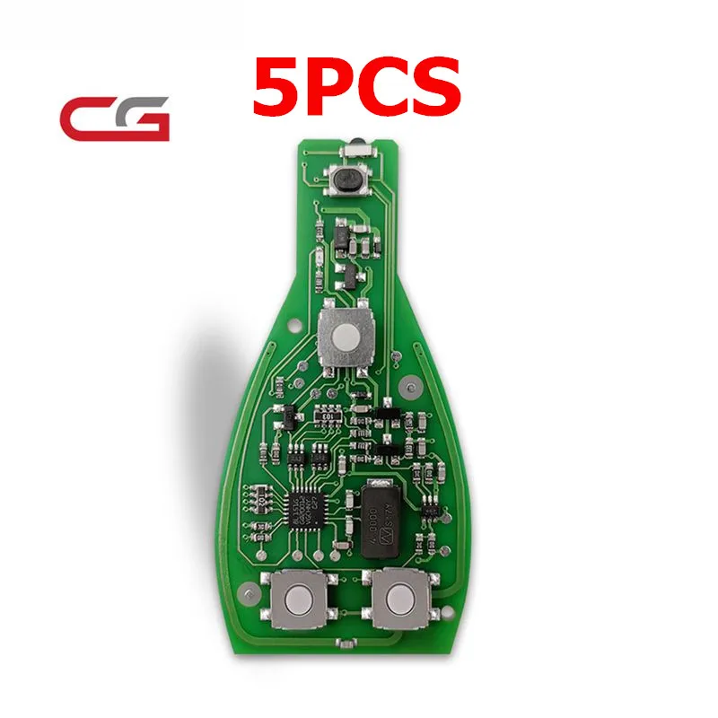 5pcs CGDI умный дистанционный ключ для Mercedes для Benz поддержка s BGA 315 МГц или 433 МГц кнопки Поддержка всех FBS3 и автоматическое восстановление - Цвет: 5pcs