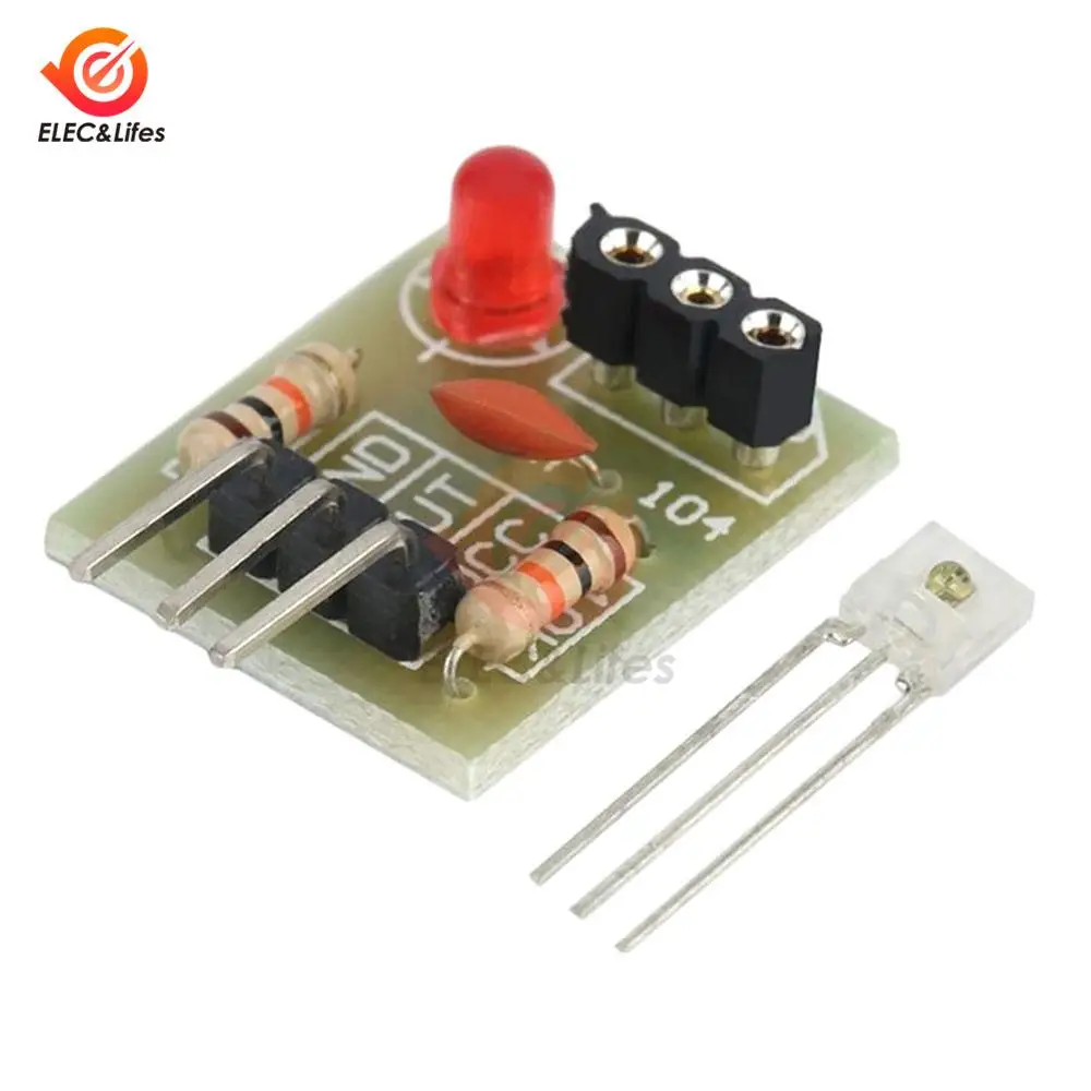 Laser Receiver Sensor Module Non-Modulator Tube Relay Switch High Level Low for Arduino 5V | Инструменты