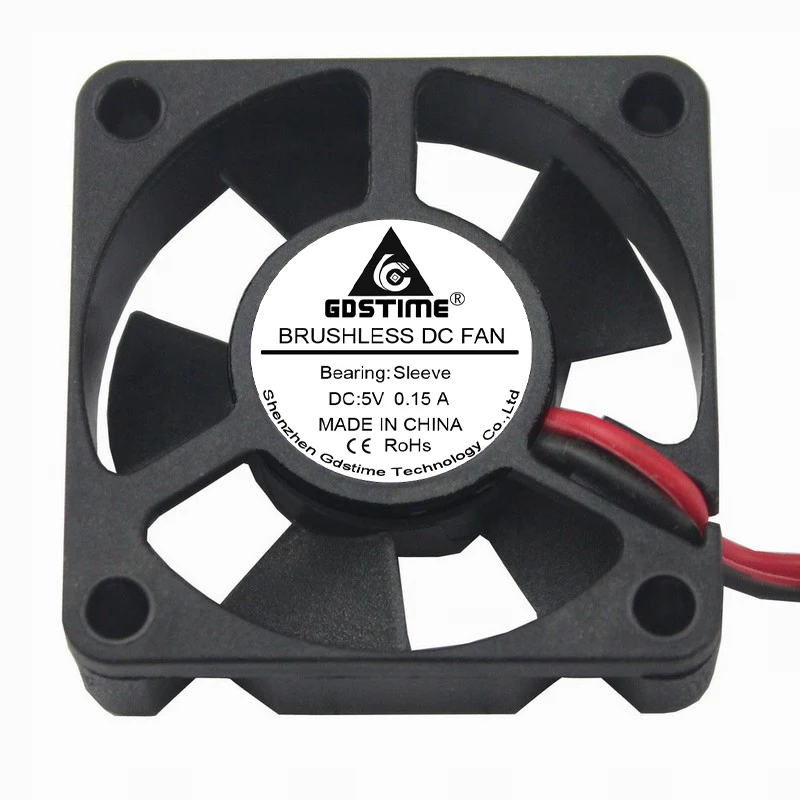 

10 PCS lot Gdstime DC 5V 2Pin 3510 35mm 35x35x10mm Ventilation Industrial DC Cooling Fan 35x10mm Mini Silent Motor Case Fan