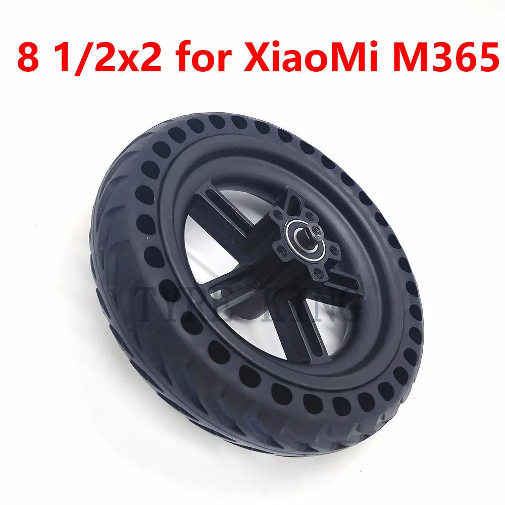 

Взрывозащищенные шины для электрического скутера Xiaomi Mijia M365, 8,5 дюйма, 8 дюймов, 1/2x2, твердые непневматические колесные диски
